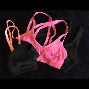 Set of 3 lululemon sport bras